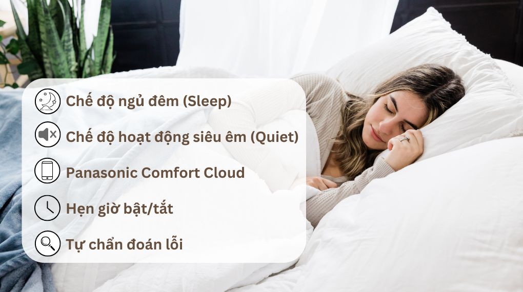 Máy lạnh - Panasonic Inverter 1.5 HP CU/CS-U12BKH-8 - Xuất sứ Malaysia